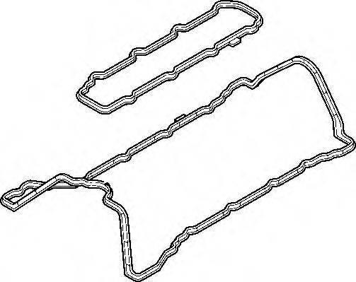 Комплект прокладок, кришка головки циліндра ELRING 498.960