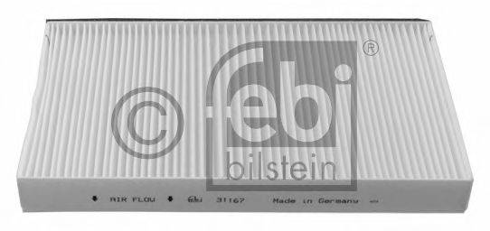 Фільтр, повітря у внутрішньому просторі FEBI BILSTEIN 31167