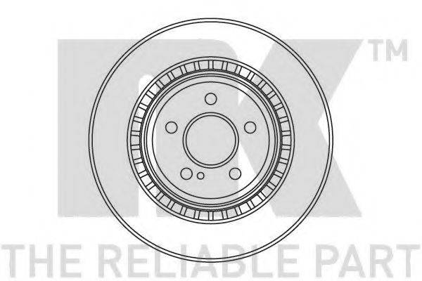 гальмівний диск NK 203379