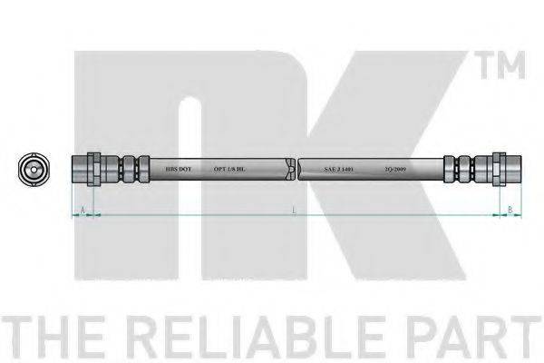 Гальмівний шланг NK 8547101