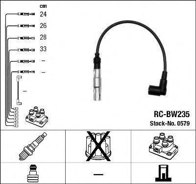 Комплект дротів запалення NGK 0579