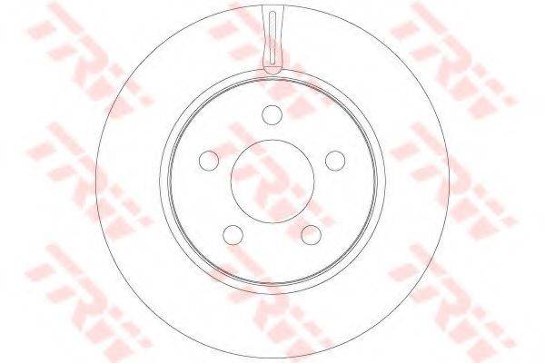 гальмівний диск TRW DF6264