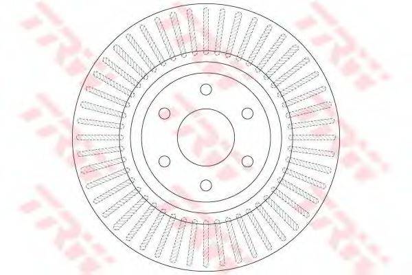 гальмівний диск TRW DF6425
