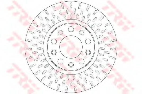 гальмівний диск TRW DF6450