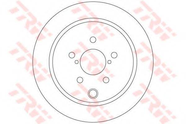 гальмівний диск TRW DF6503