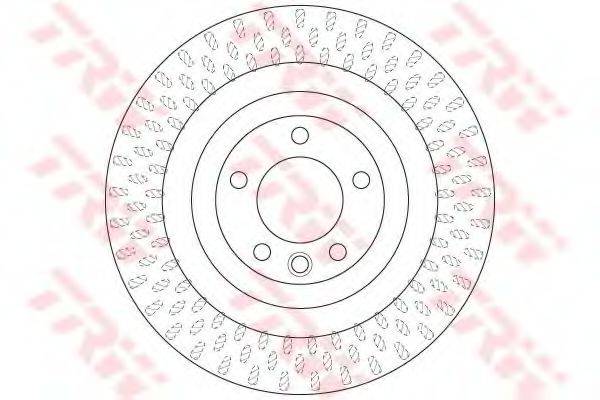 гальмівний диск TRW DF6505S