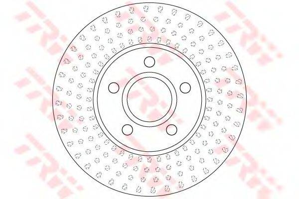 гальмівний диск TRW DF6536