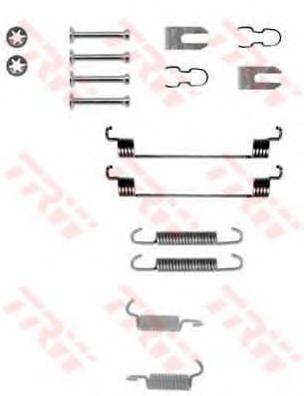 Комплектующие, тормозная колодка TRW SFK317