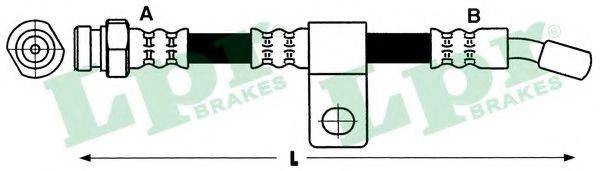 Гальмівний шланг LPR 6T48181