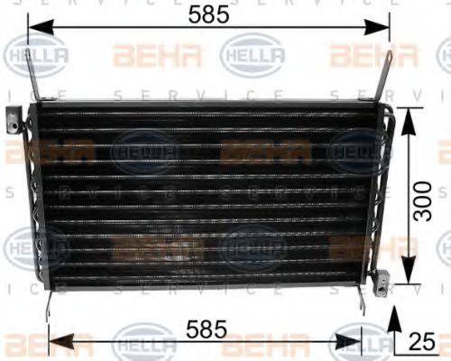 Конденсатор, кондиціонер HELLA 8FC 351 035-671