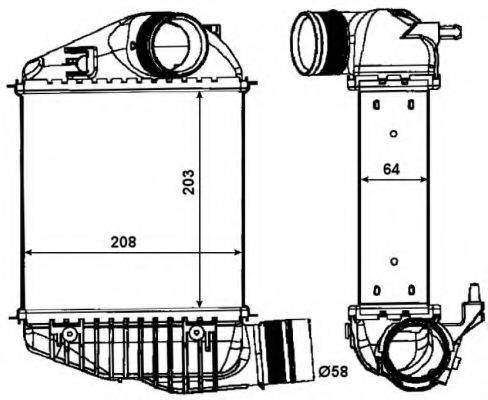 Інтеркулер NRF 30015