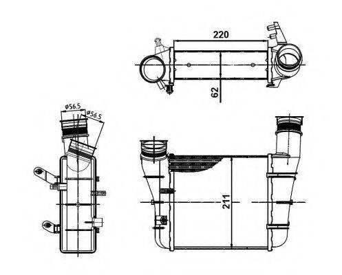 Інтеркулер NRF 30148A