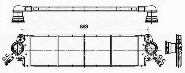 Інтеркулер NRF 30354