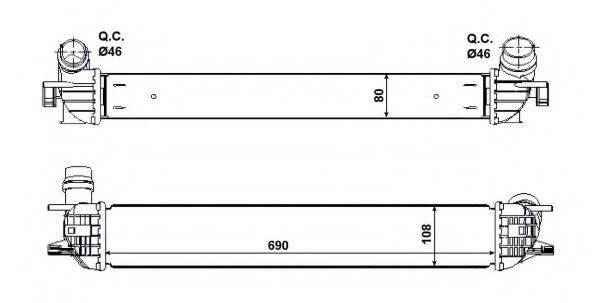 Інтеркулер NRF 30503