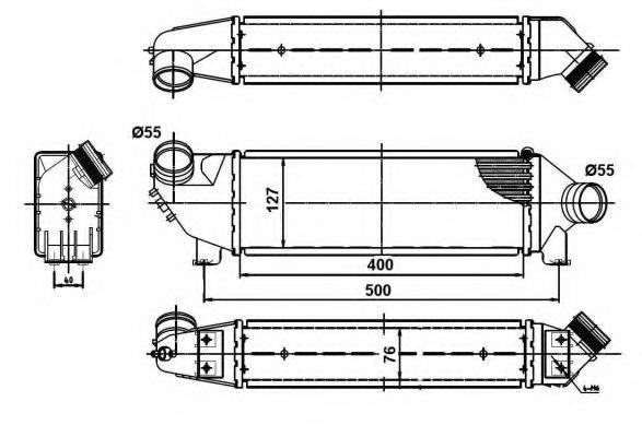 Інтеркулер NRF 30886