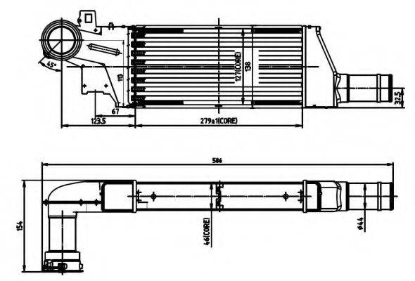 Інтеркулер NRF 30903