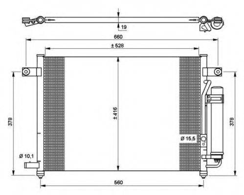 Конденсатор, кондиціонер NRF 35767