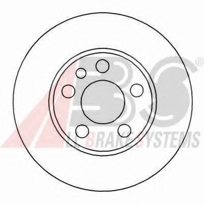 гальмівний диск A.B.S. 16325