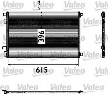 Конденсатор, кондиціонер VALEO 817608