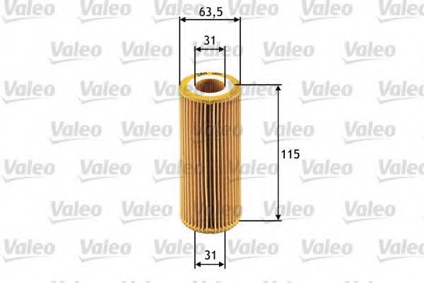 Масляний фільтр VALEO 586511