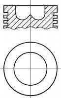 Поршень NURAL 87-245208-30