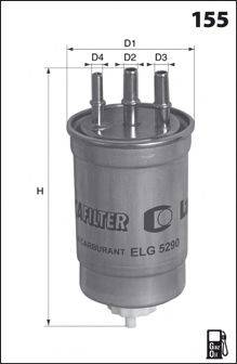 Топливный фильтр MECAFILTER ELG5290