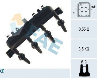 Котушка запалювання FAE 80208