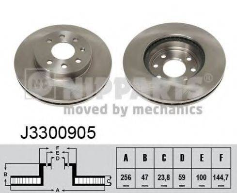 Тормозной диск NIPPARTS J3300905