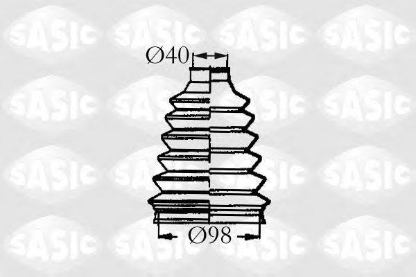 Комплект пильника, приводний вал SASIC 2933023