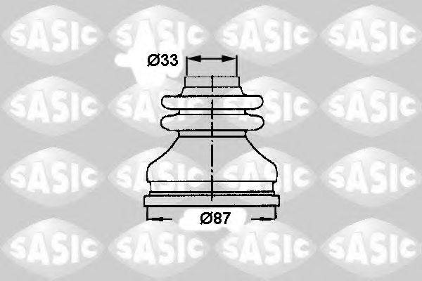 Комплект пильника, приводний вал SASIC 2873783