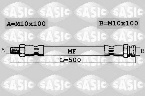 Гальмівний шланг SASIC 6600017