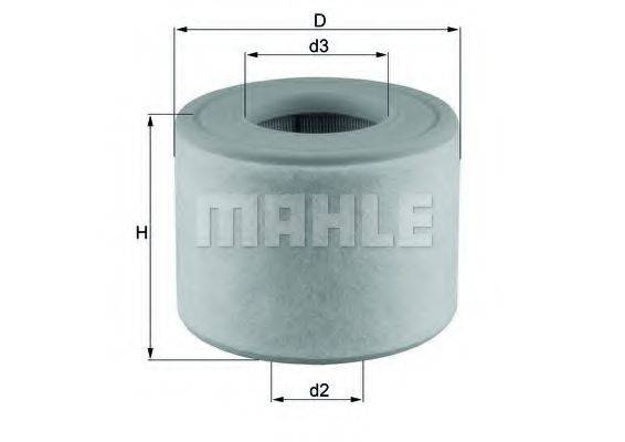 Повітряний фільтр MAHLE ORIGINAL LX 2607/2