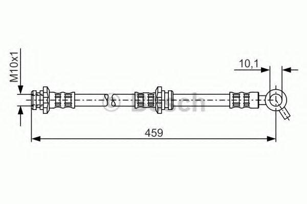Гальмівний шланг BOSCH 1 987 476 958