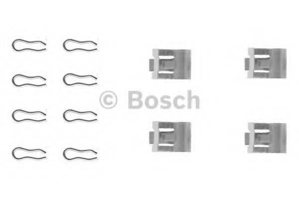 Комплектуючі, колодки дискового гальма BOSCH 1 987 474 106