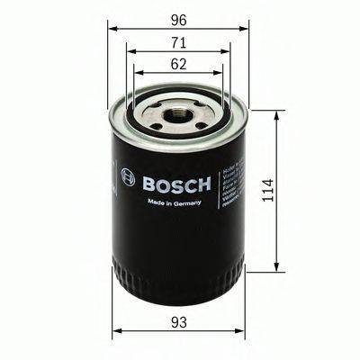 Масляний фільтр BOSCH 0 451 104 014