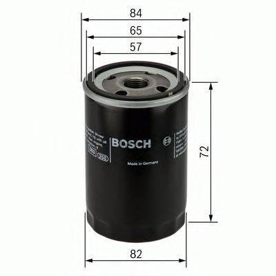 Масляный фильтр BOSCH 0 986 452 019