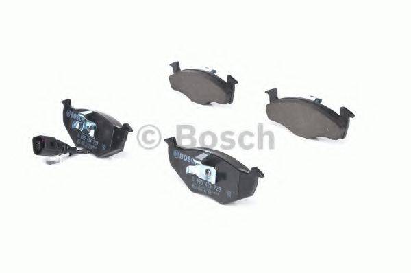 Комплект гальмівних колодок, дискове гальмо BOSCH 0 986 424 723