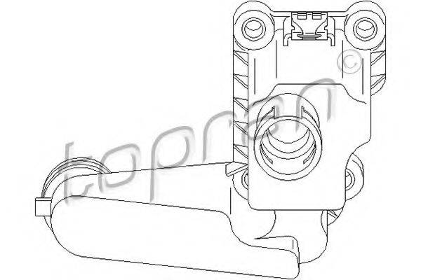 Клапан, відведення повітря з картера TOPRAN 110 612