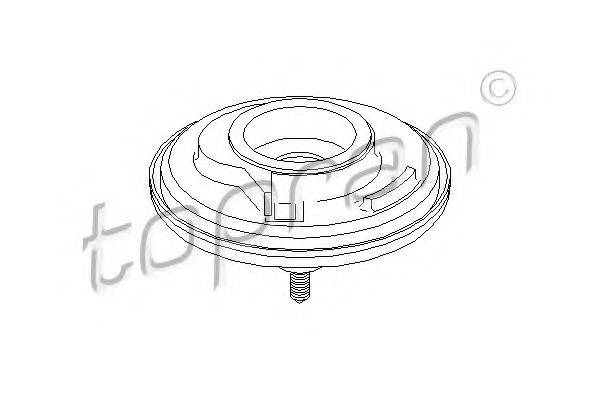 Тарілка пружини TOPRAN 108 298