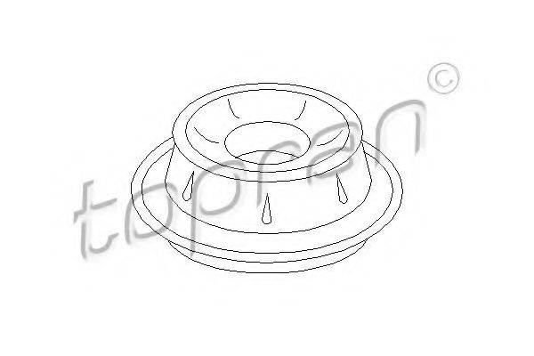 Опора стійки амортизатора TOPRAN 102 791