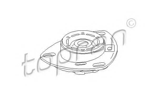 Опора стійки амортизатора TOPRAN 103 745
