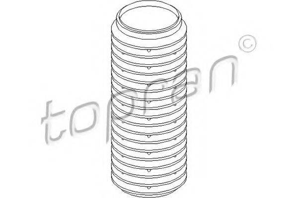 Захисний ковпак / пильник, амортизатор TOPRAN 103 495