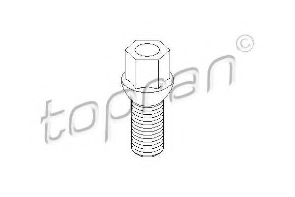 Болт для кріплення колеса TOPRAN 111 477