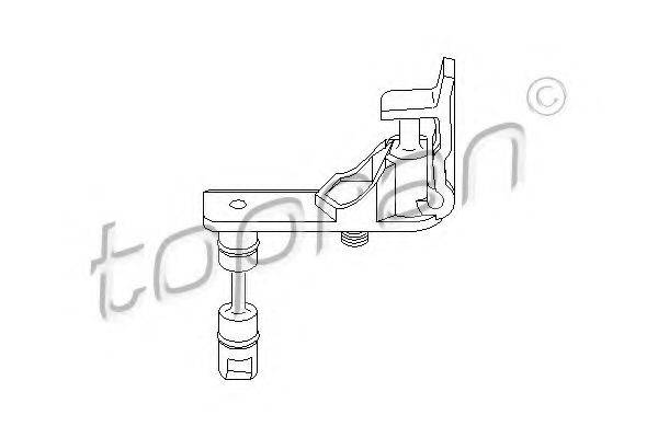Шток вилки перемикання передач TOPRAN 109 709