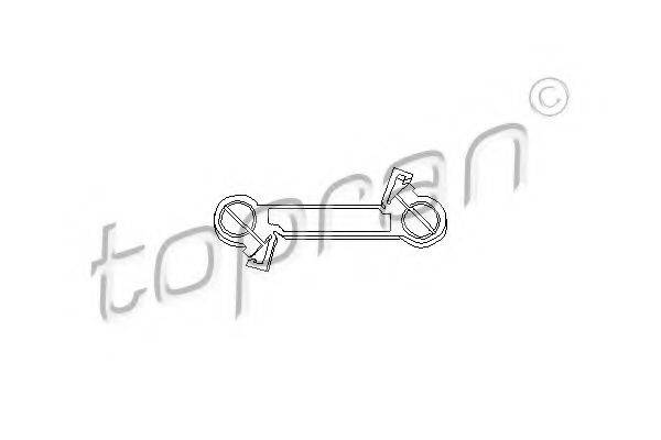 Шток вилки перемикання передач TOPRAN 102 847