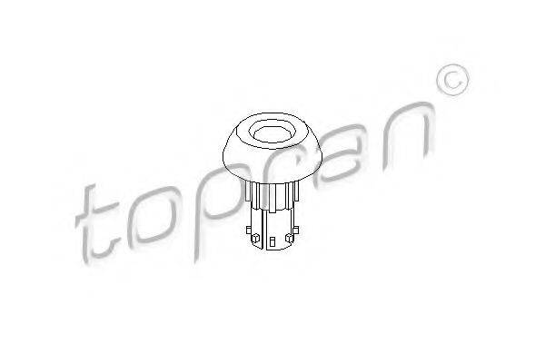 Втулка, шток вилки перемикання передач TOPRAN 111 090