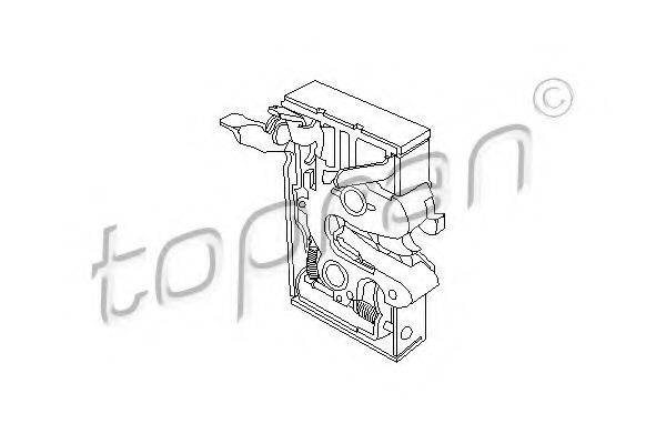 Замок двері TOPRAN 103 431