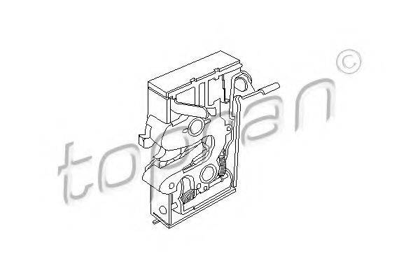 Замок двері TOPRAN 103 432