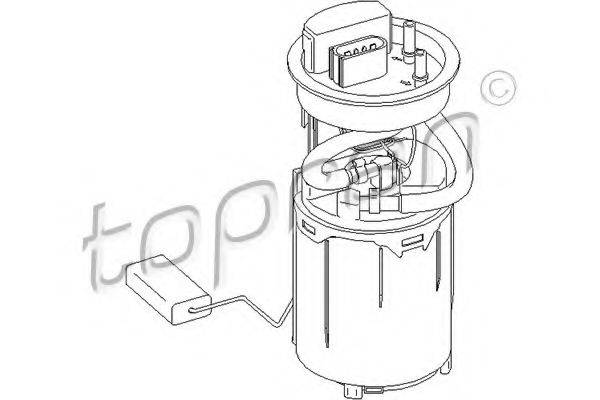 Паливний насос TOPRAN 110 581