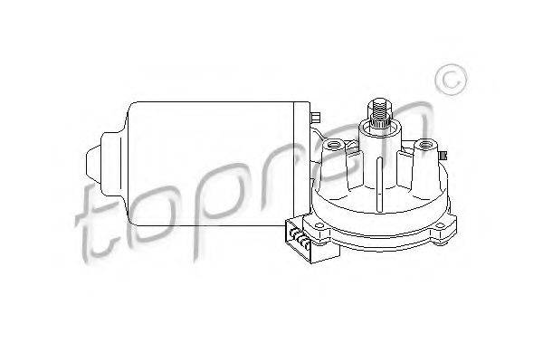 Двигун склоочисника TOPRAN 108 577